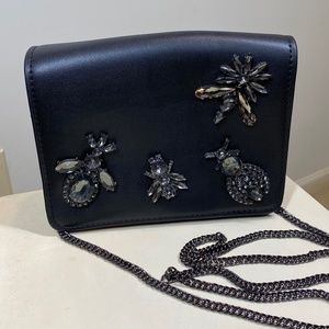 Zara Black  Embellished Bag